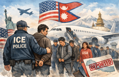 अमेरिकाबाट ३५ नेपाली एकैपटक डिपोर्ट